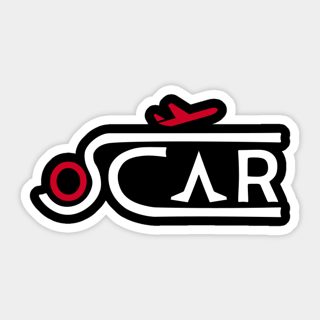 OSCAR Aviation Phonetic Alphabet Pilot Airplane Sticker by For HerHim